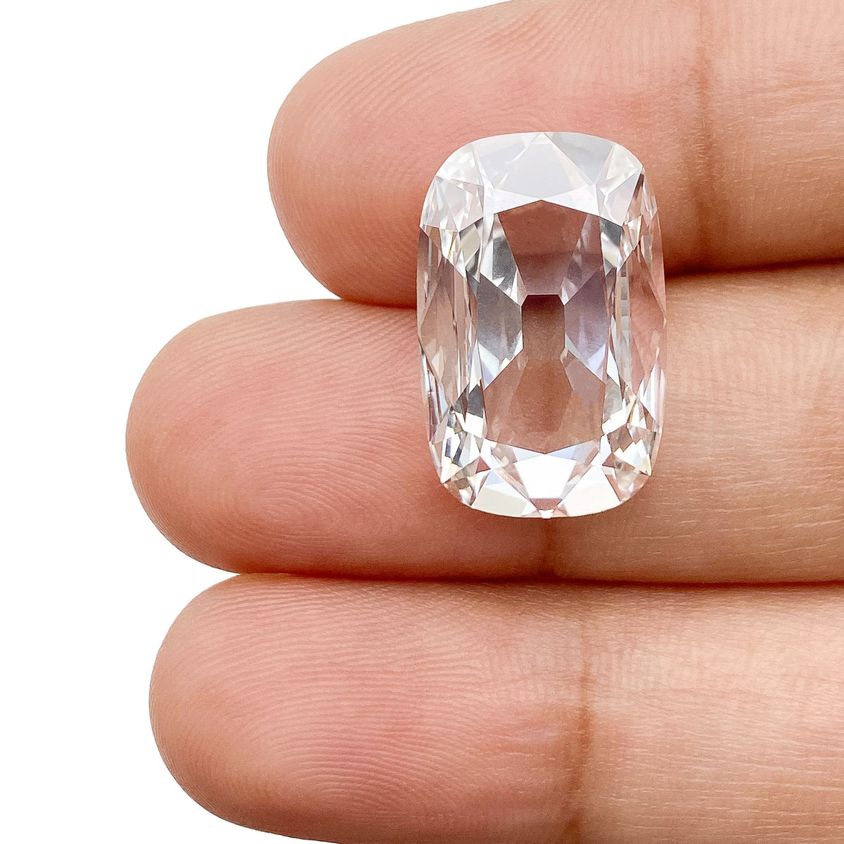 8.04ct | G/VS1 Cushion Shape Old Mine Cut Lab Diamond (IGI)