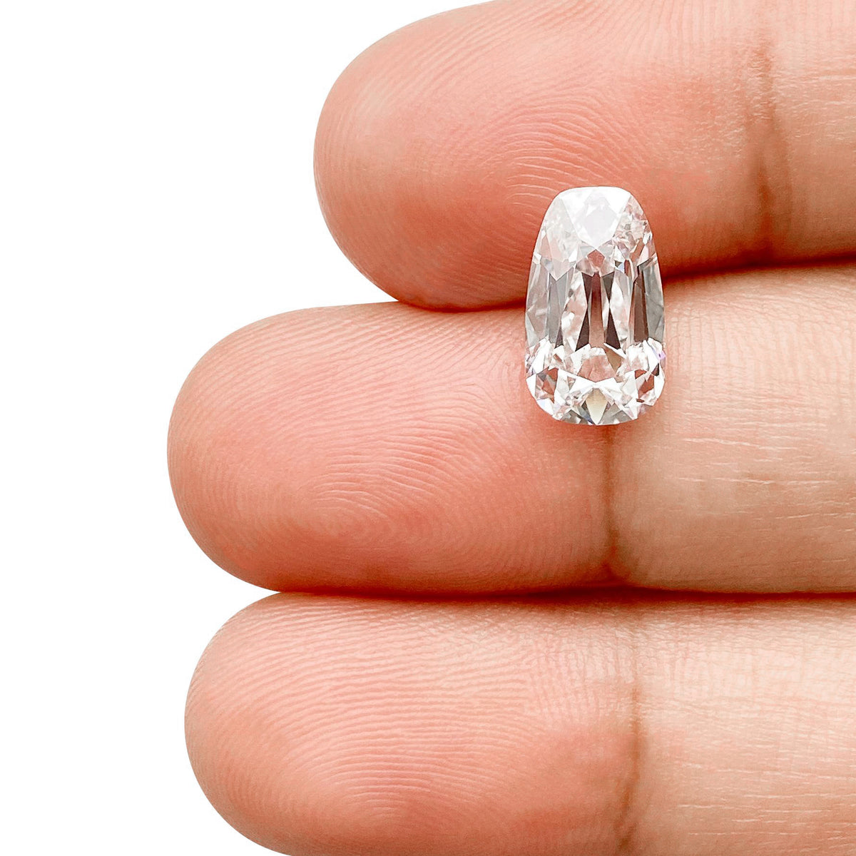 2.27ct | E/VS1 Cushion Shape Old Mine Cut Lab Diamond (IGI)