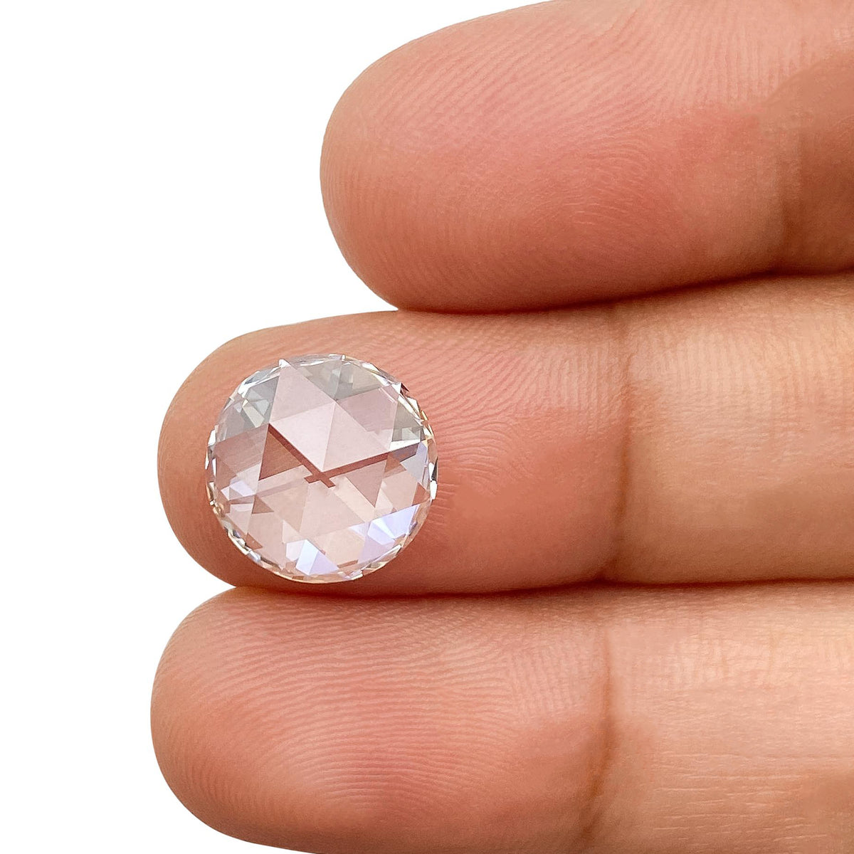 2.86ct | G/VVS2 Round Shape Rose Cut Lab Diamond (IGI)