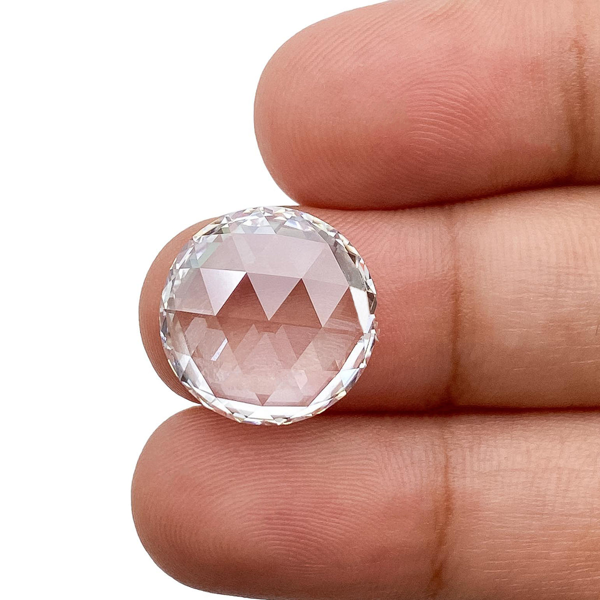 8.13ct | G/VVS2 Round Shape Rose Cut Lab Diamond (IGI)