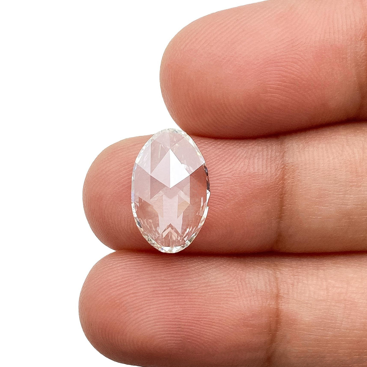 2.15ct | G/VVS1 Oval Shape Rose Cut Lab Diamond (IGI)