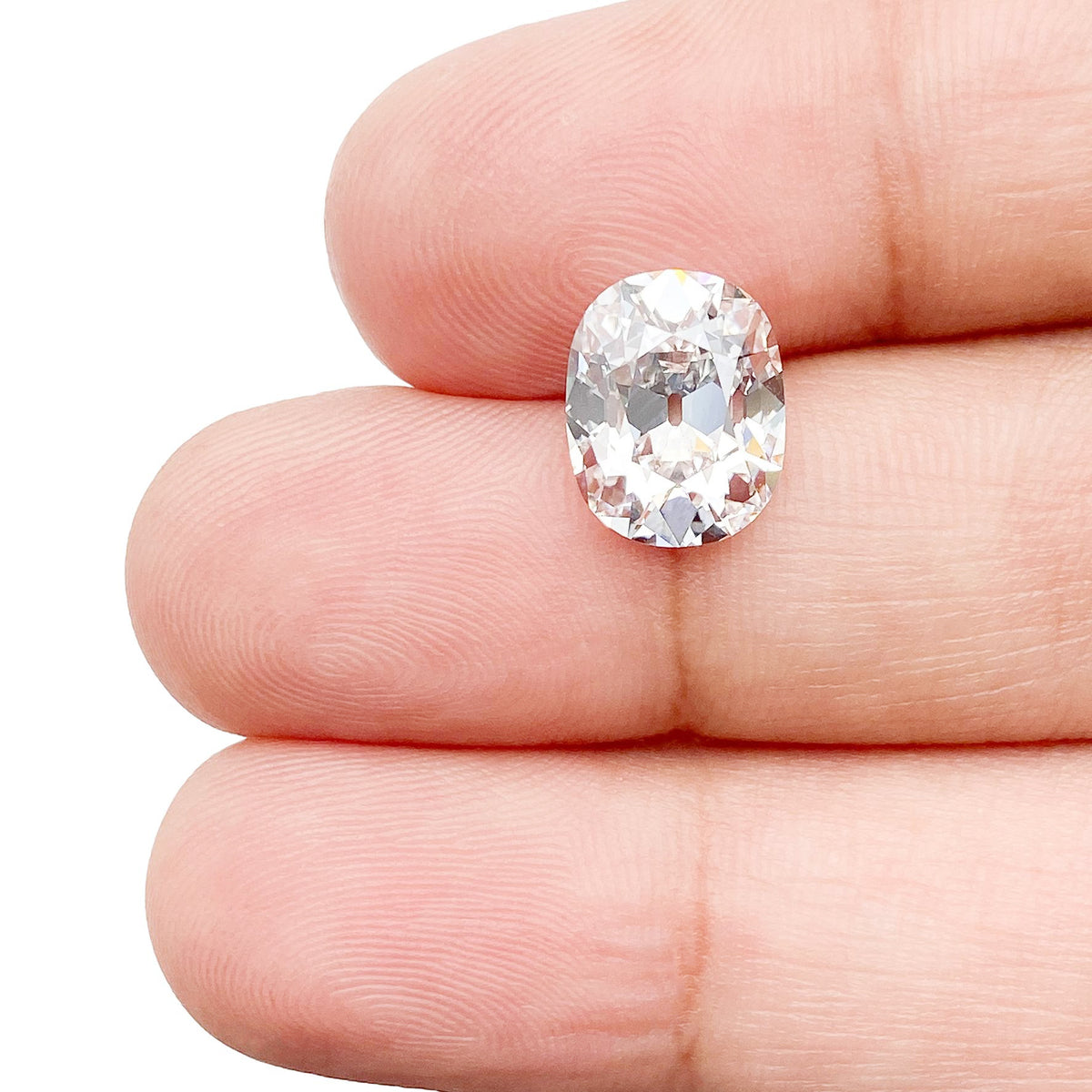 3.01ct | E/VVS2 Cushion Shape Old Mine Cut Lab Diamond (IGI)
