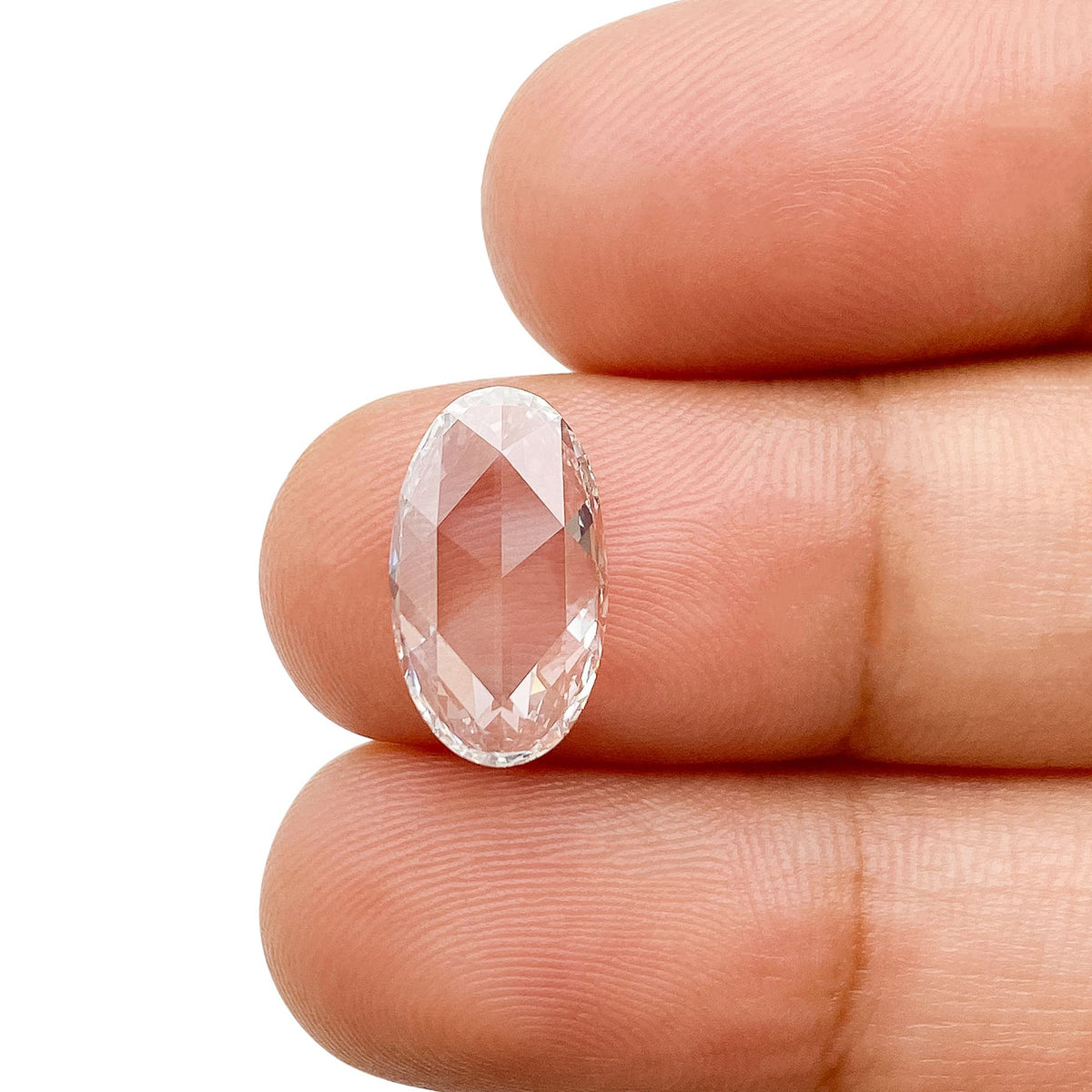 1.81ct | E/VS1 Oval Shape Rose Cut Lab Diamond (IGI)
