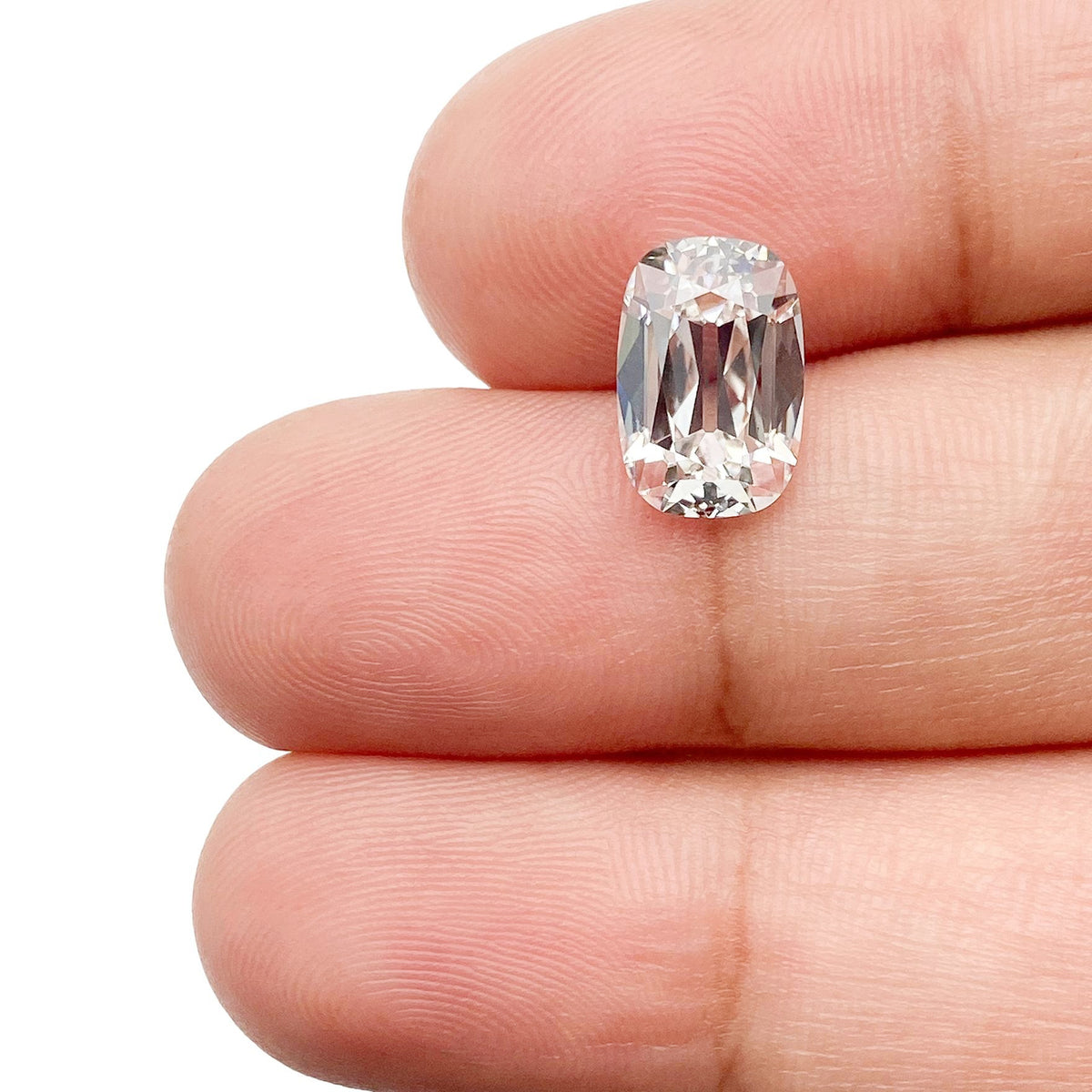 2.51ct | F/VS1 Cushion Shape Old Mine Cut Lab Diamond (IGI)