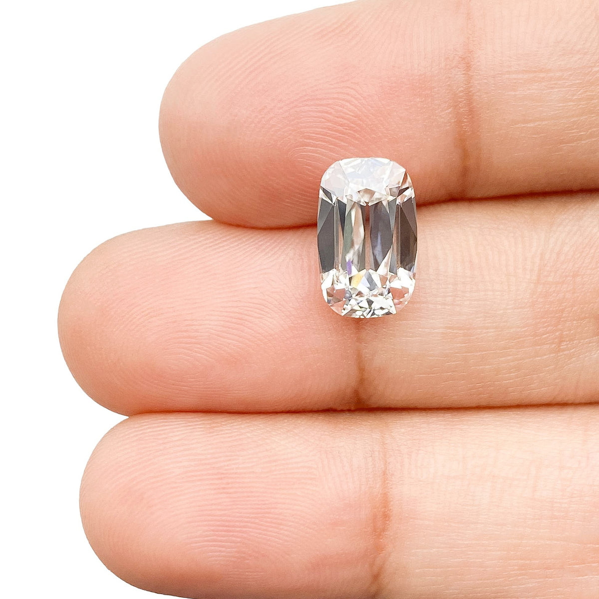 2.83ct | F/VS1 Cushion Shape Old Mine Cut Lab Diamond (IGI)