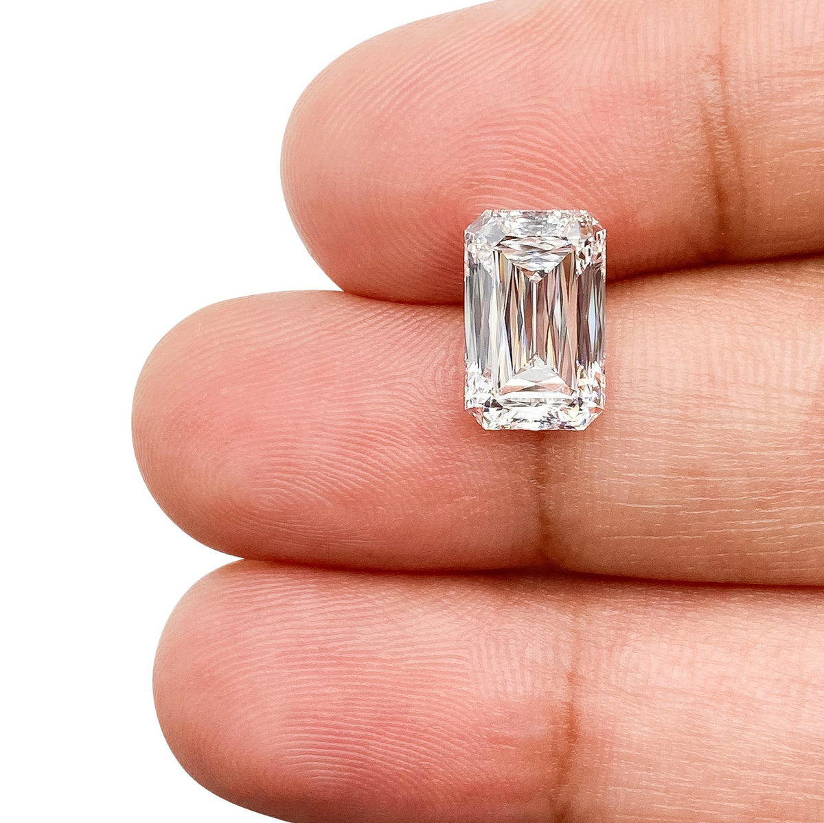 2.71ct | E/VS1 Octagon Shape Step Cut Lab Diamond (IGI)