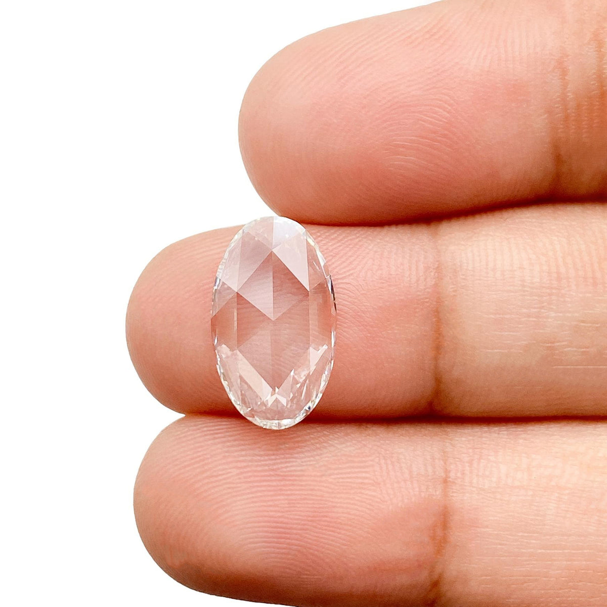 2.42ct | E/VVS2 Oval Shape Rose Cut Lab Diamond (IGI)