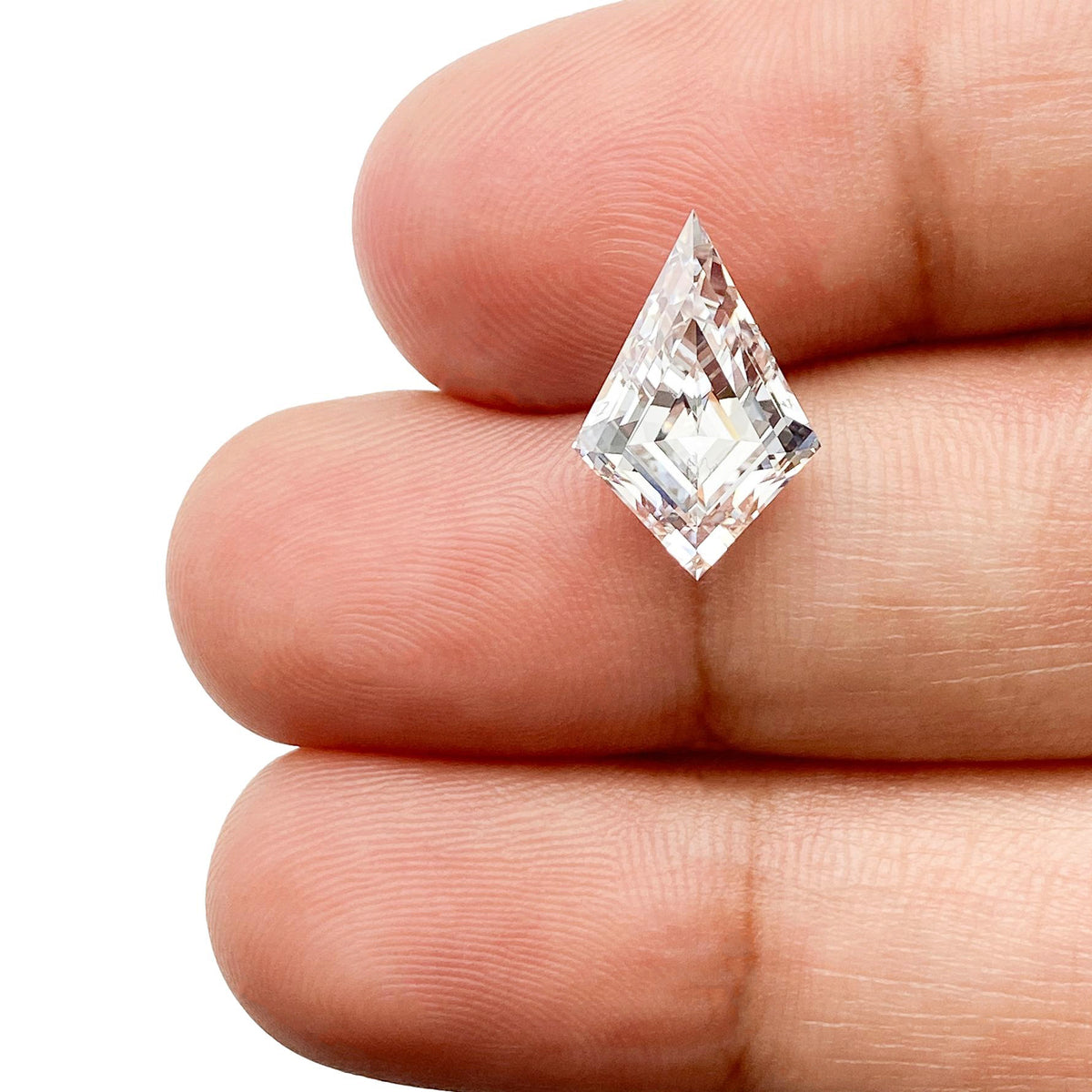 3.01ct | E/VVS2 Kite Shape Step Cut Lab Diamond (IGI)