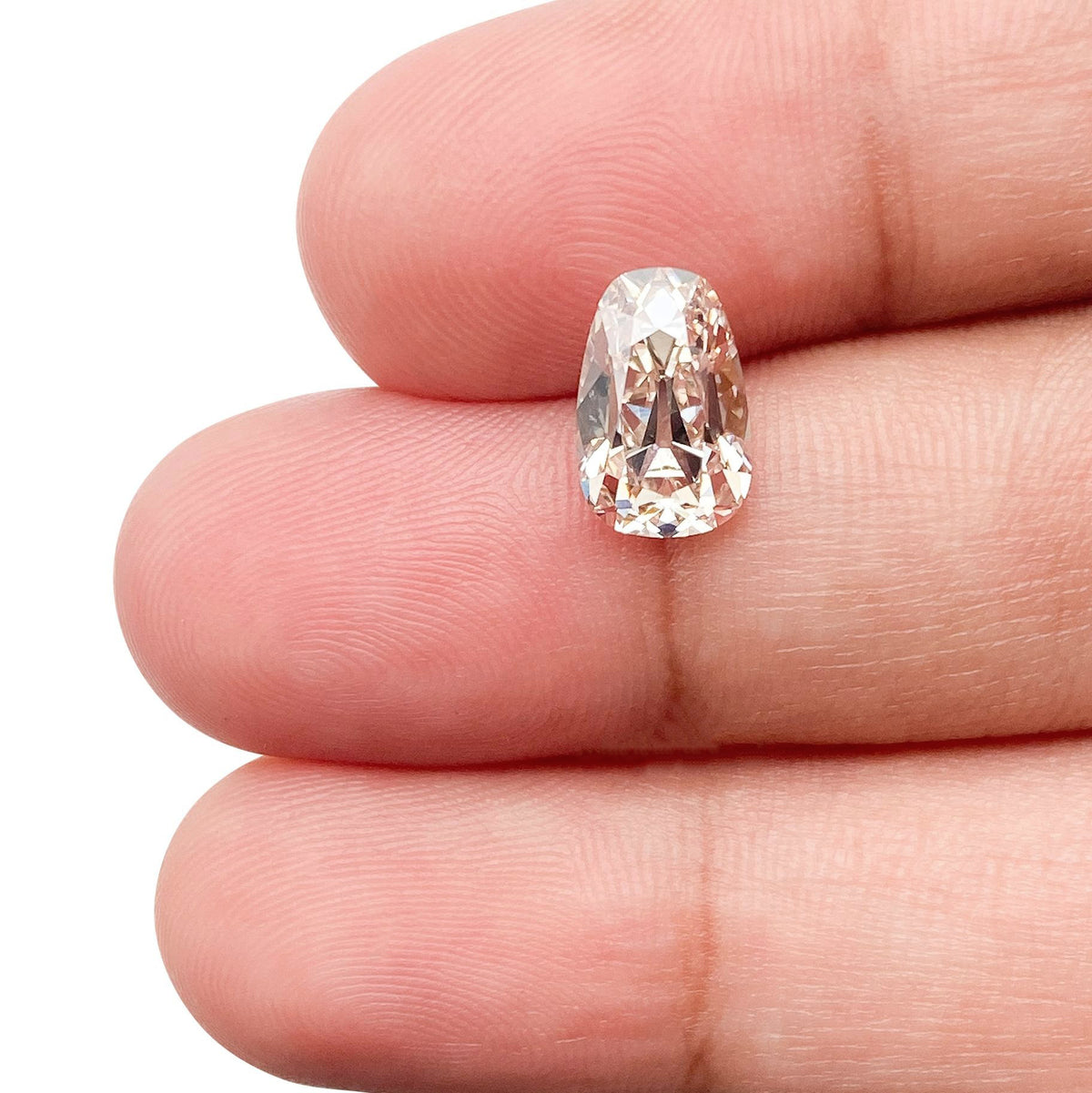 1.81ct | L/VVS2 Pear Shape Old Mine Cut Lab Diamond (IGI)-LITHOS Diamond