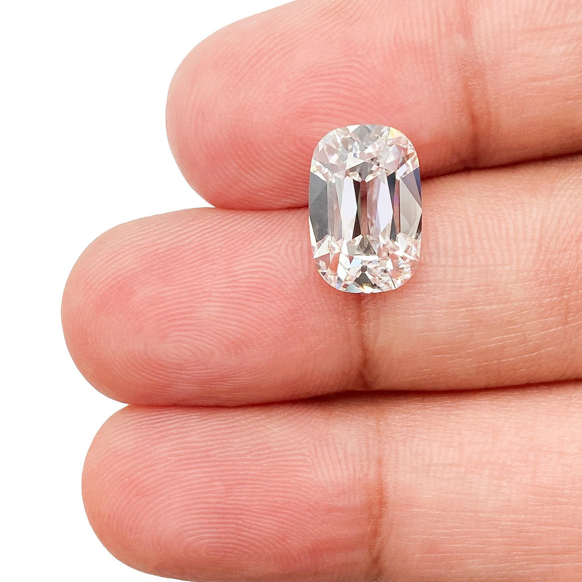 3.40ct | E/VS1 Cushion Shape Old Mine Cut Lab Diamond (IGI)