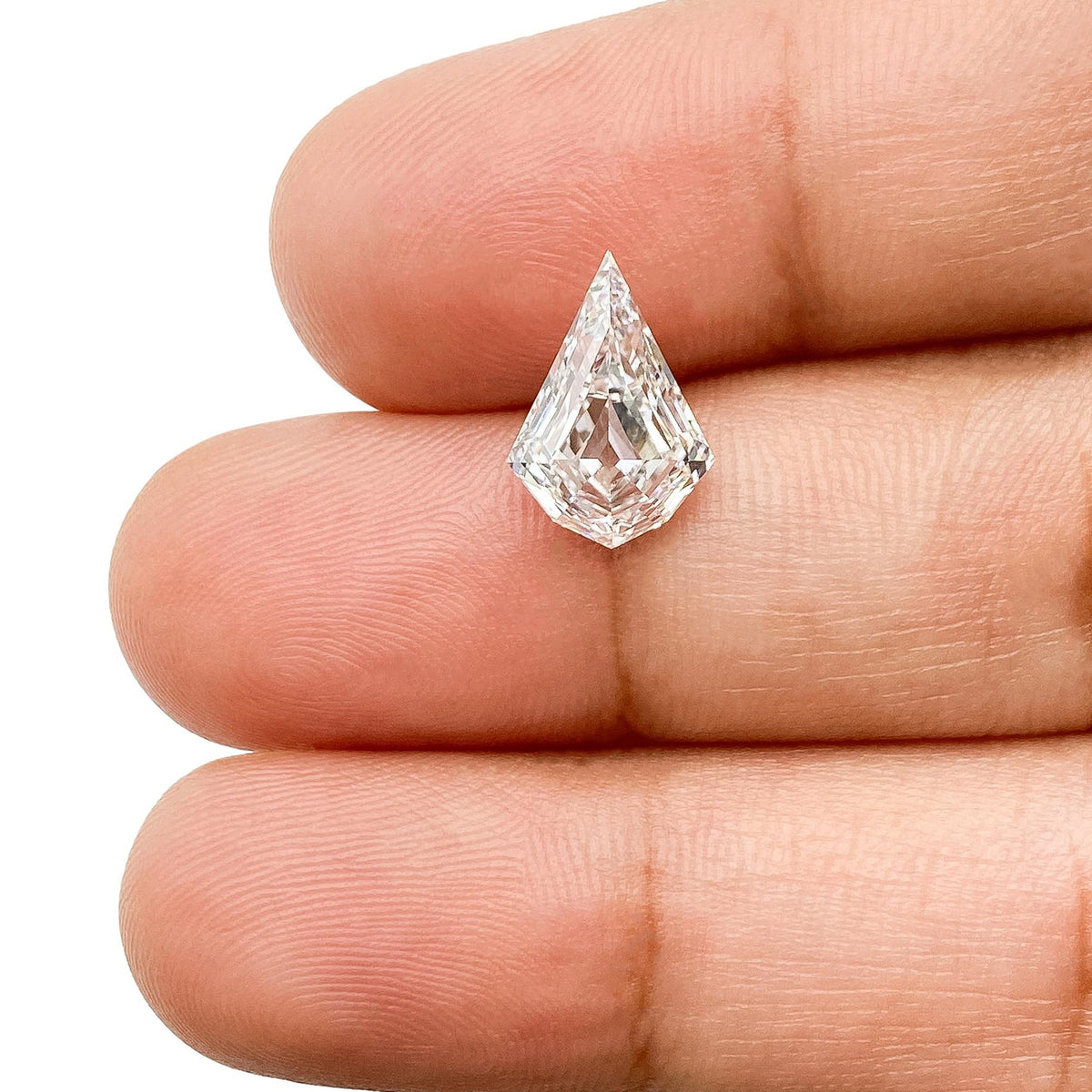 2.10ct | E/VS1 Kite Shape Step Cut Lab Diamond (IGI)