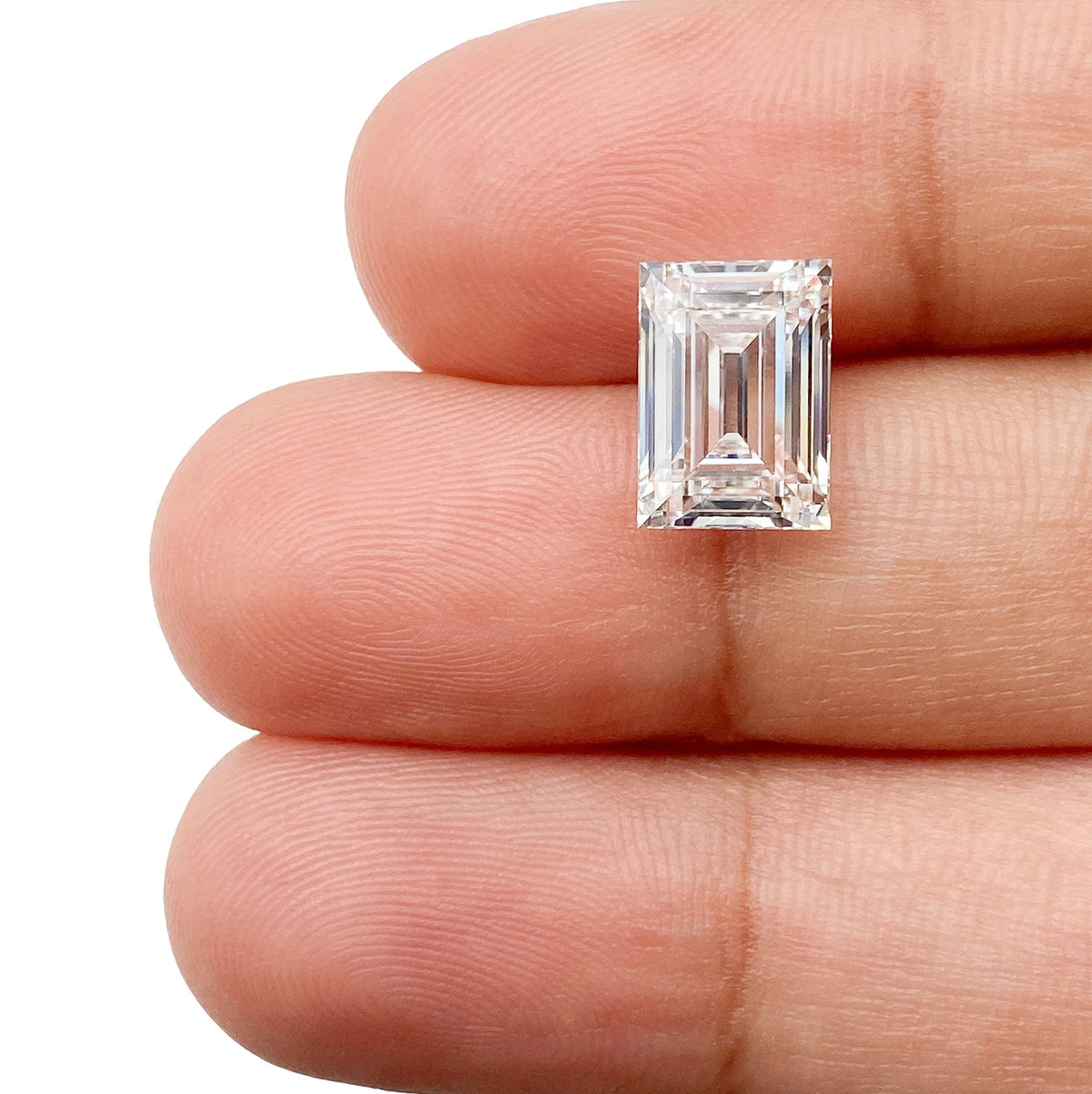 2.67ct | E/VS1 Baguette Shape Step Cut Lab Diamond (IGI)