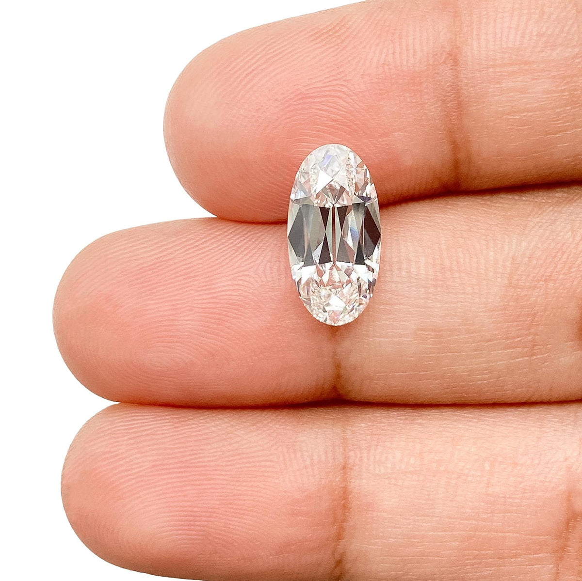 2.72ct | F/VS1 Oval Shape Old Mine Cut Lab Diamond (IGI)