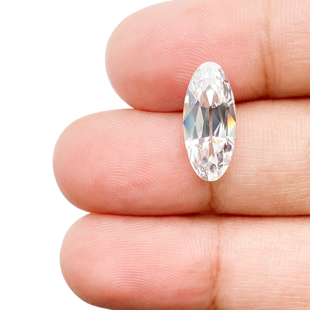 3.00ct | E/VS1 Oval Shape Old Mine Cut Lab Diamond (IGI)