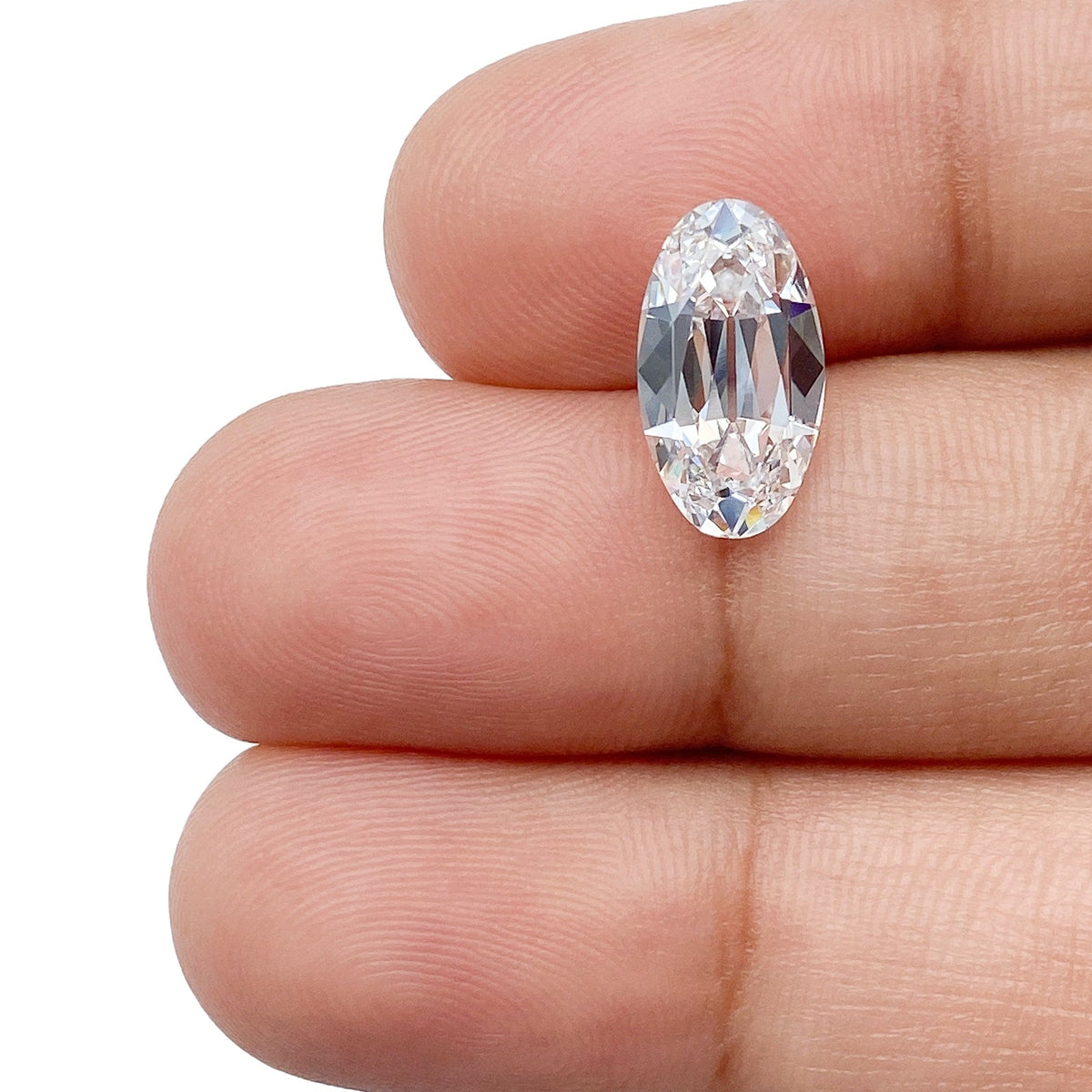 2.51ct | E/VS1 Oval Shape Old Mine Cut Lab Diamond (IGI)-LITHOS Diamond