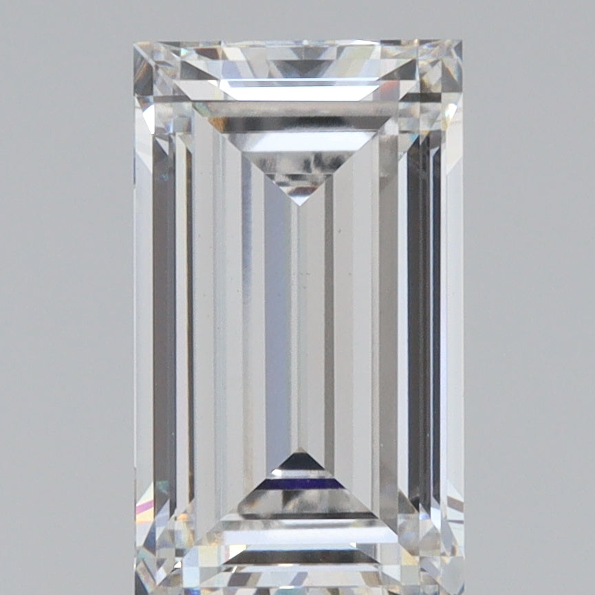 2.52ct | E/VVS2 Baguette Shape Step Cut Lab Diamond (IGI)-LITHOS Diamond