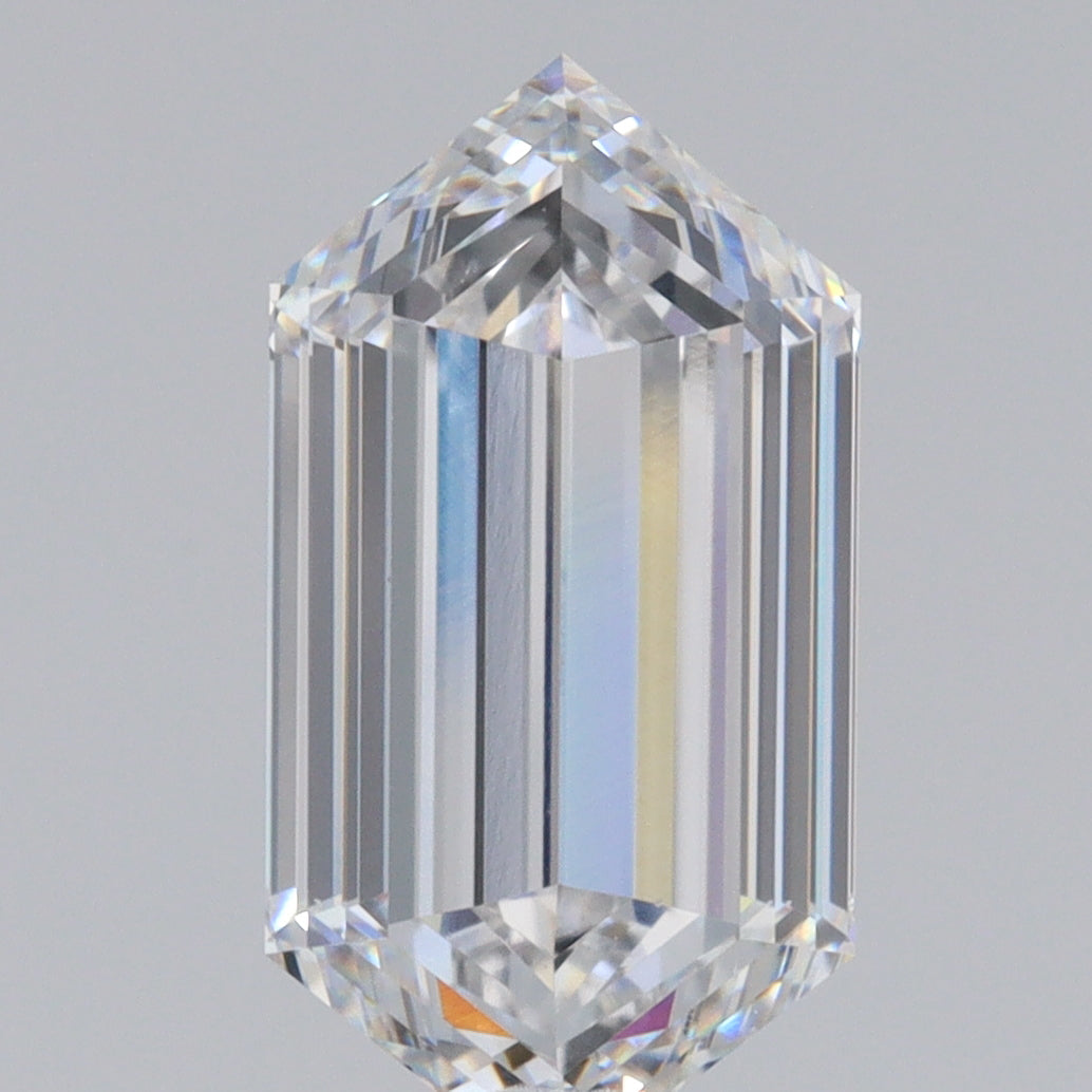 2.53ct | E/VS1 Hexagon Shape Step Cut Lab Diamond (IGI)-LITHOS Diamond
