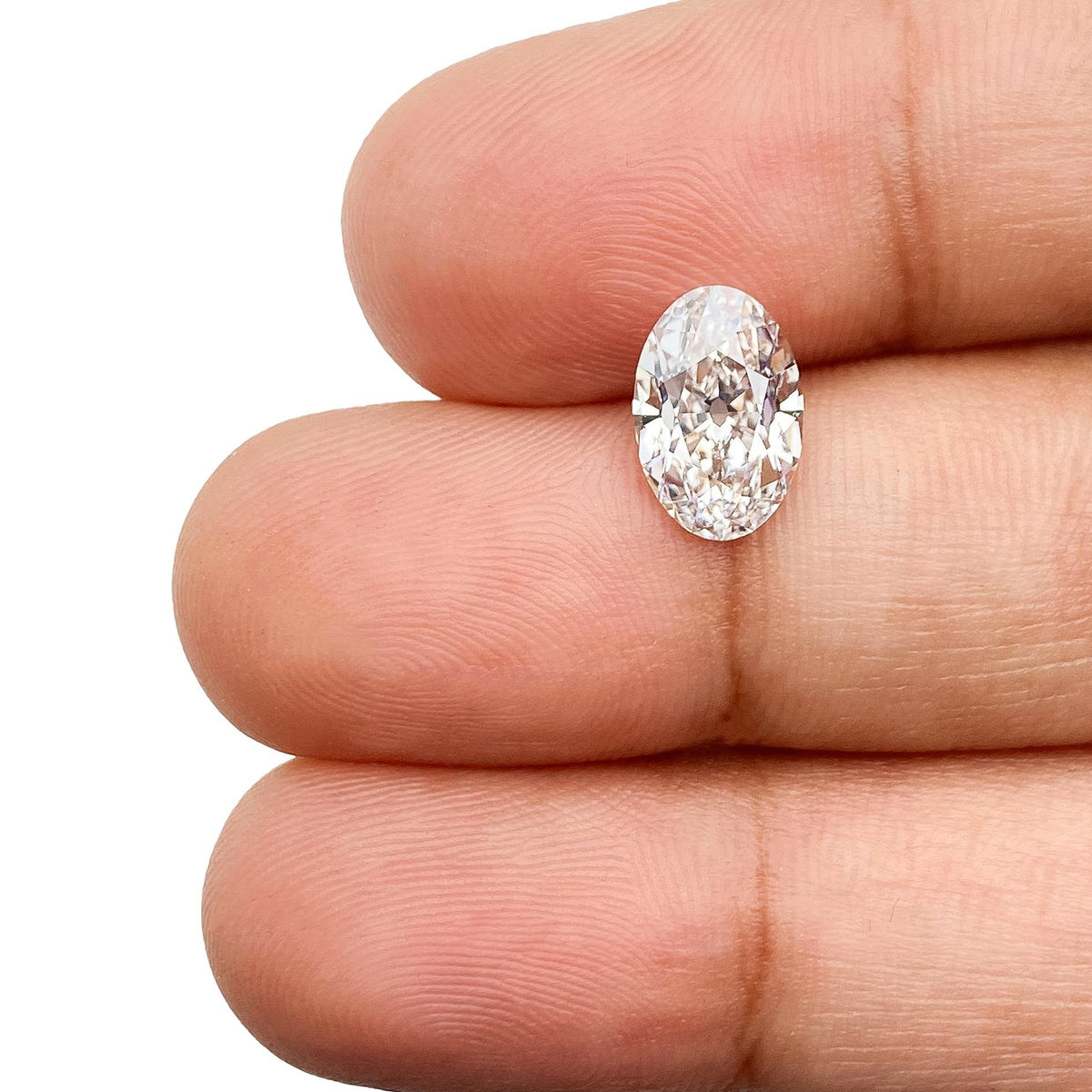 1.59ct | E/VVS2 Oval Shape Old Mine Cut Lab Diamond (IGI)