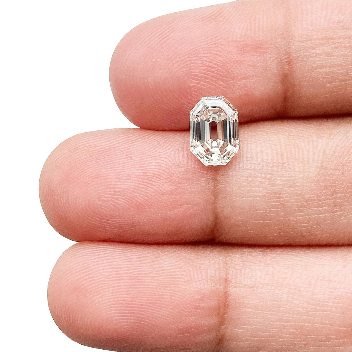 1.51ct | I/VS1 Octagon Shape Step Cut Lab Diamond (IGI)-LITHOS Diamond