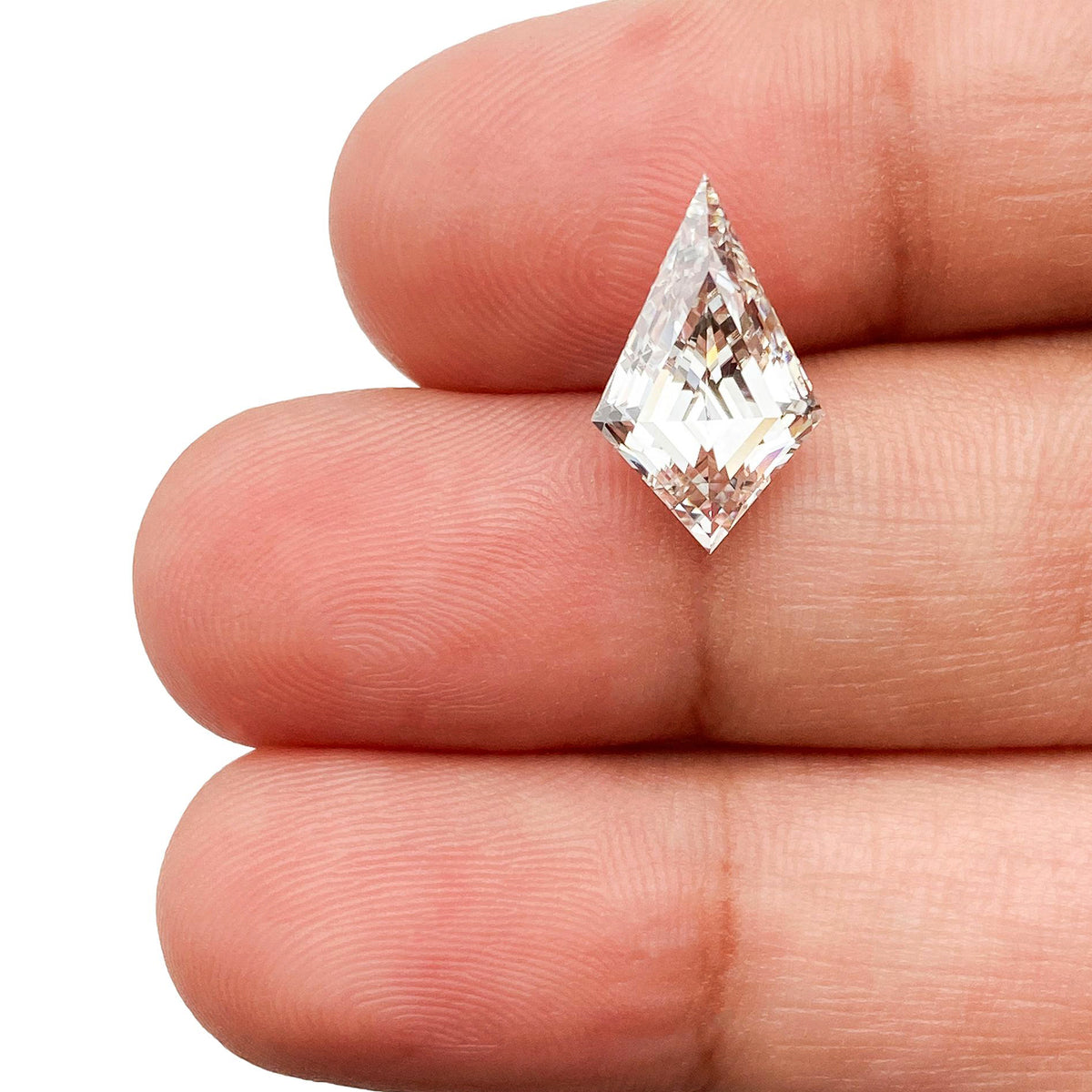 2.64ct | F/VS1 Kite Shape Step Cut Lab Diamond (IGI)