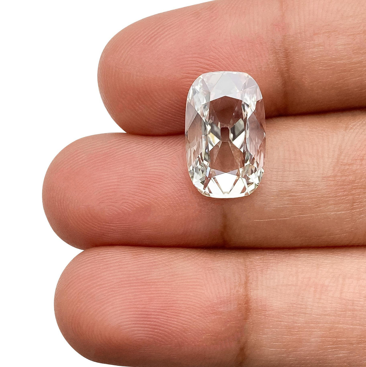3.56ct | H/VVS2 Cushion Shape Old Mine Cut Lab Diamond (IGI)