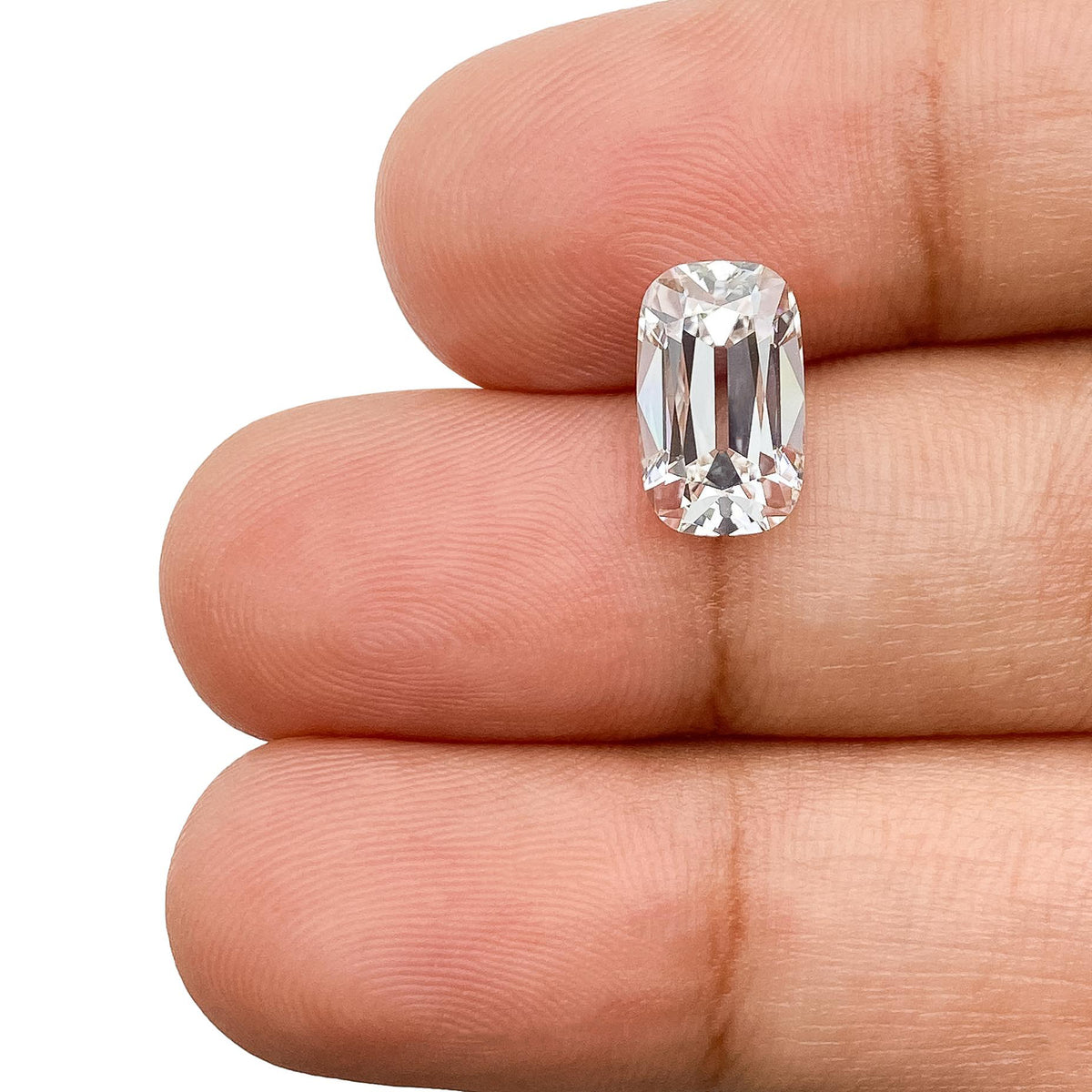 2.13ct | E/VVS2 Cushion Shape Old Mine Cut Lab Diamond (IGI)