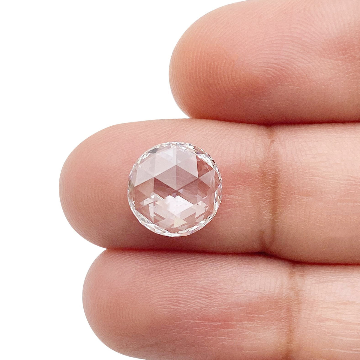 2.31ct | E/VVS2 Round Shape Rose Cut Lab Diamond (IGI)