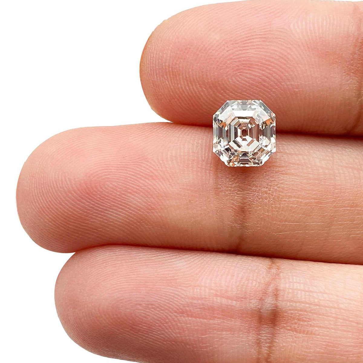 2.01ct | F/VS2 Octagon Shape Step Cut Lab Diamond (IGI)-LITHOS Diamond