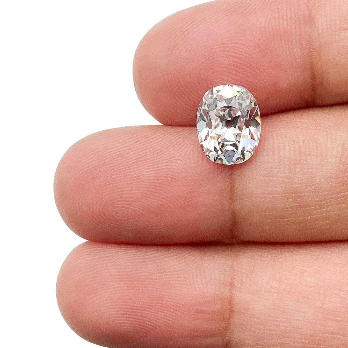 2.20ct | E/VS2 Cushion Shape Old Mine Cut Lab Diamond (IGI)