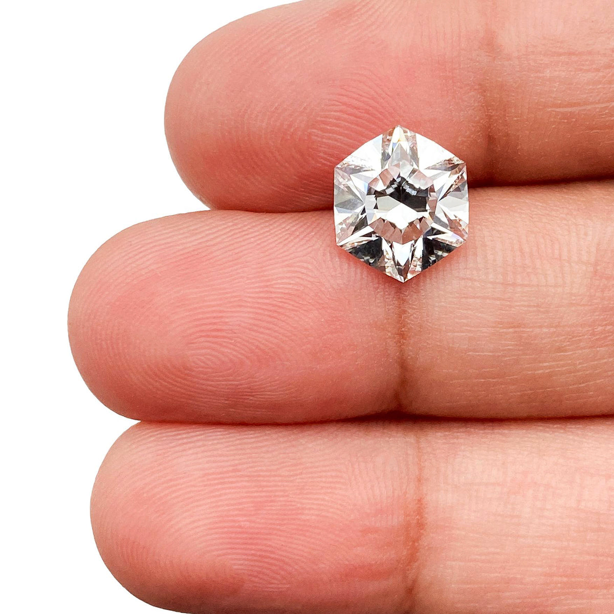 2.70ct | F/VS1 Hexagon Shape Brilliant Cut Lab Diamond (IGI)