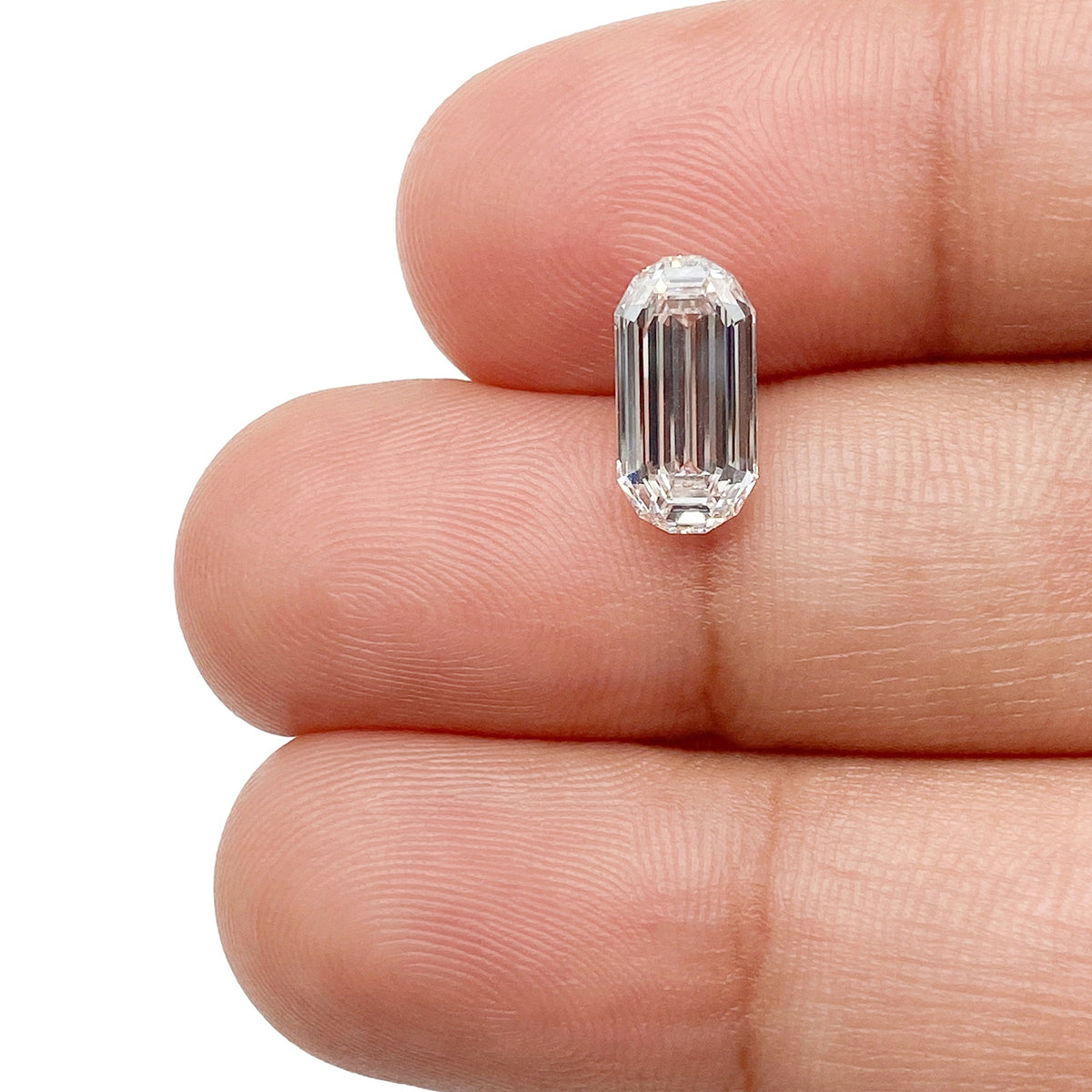 1.60ct | F/VVS2 Octagon Shape Step Cut Lab Diamond (IGI)