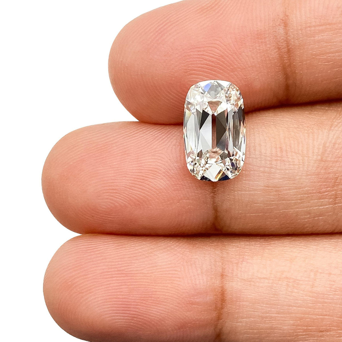 3.02ct | G/VVS2 Cushion Shape Old Mine Cut Lab Diamond (IGI)