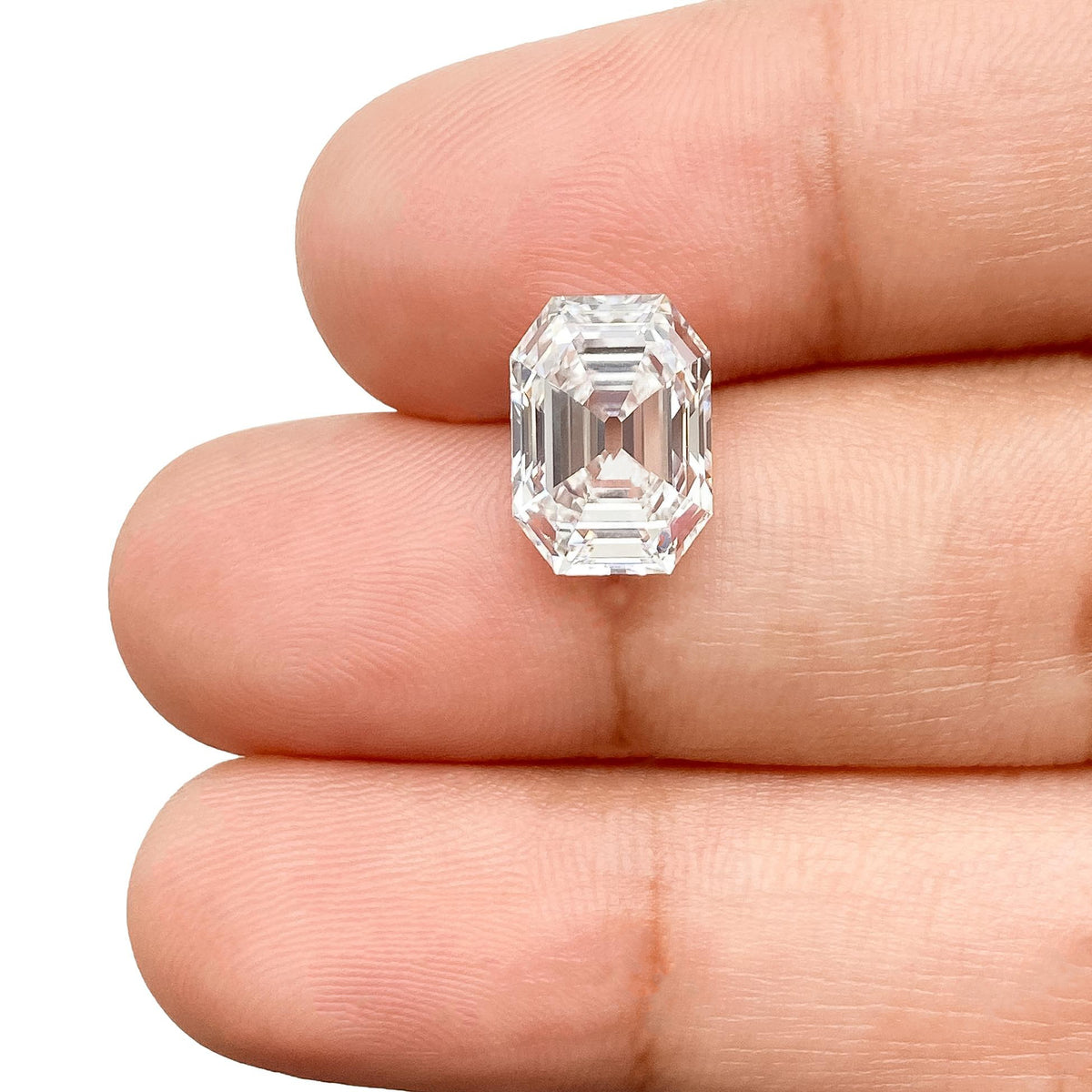 3.35ct | E/VS1 Antique Octagon Shape Step Cut Lab Diamond (IGI)
