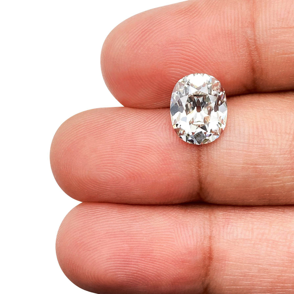2.41ct | G/VS1 Cushion Shape Old Mine Cut Lab Diamond (IGI)