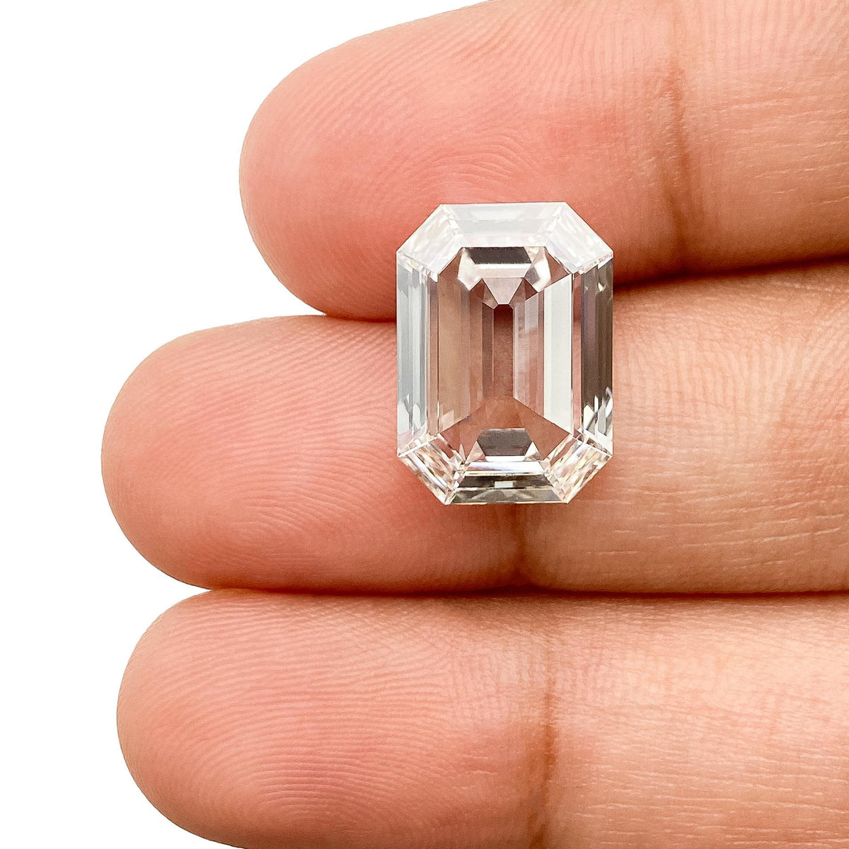 5.18ct | G/VVS2 Antique Octagon Shape Step Cut Lab Diamond (IGI)