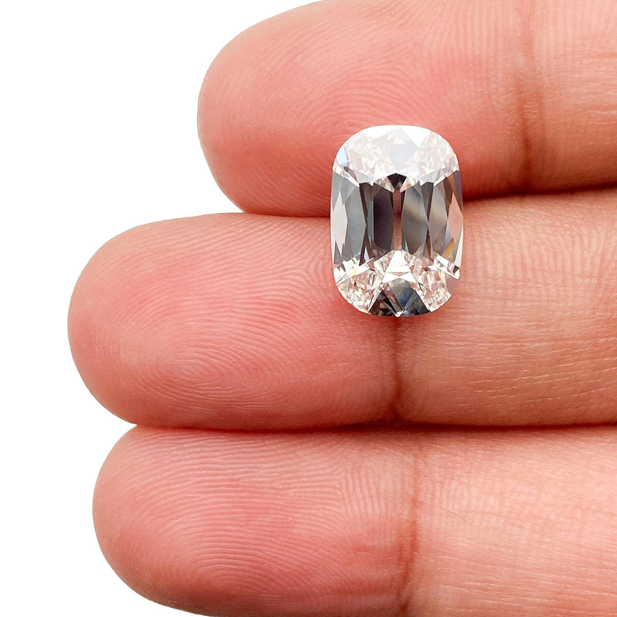 3.31ct | F/VS1 Cushion Shape Old Mine Cut Lab Diamond (IGI)