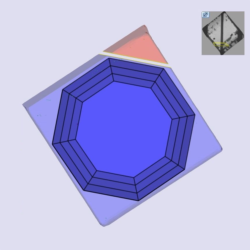 2.69ct | E/VVS2 Octagon Shape Portrait Cut Lab Diamond (IGI)-LITHOS Diamond