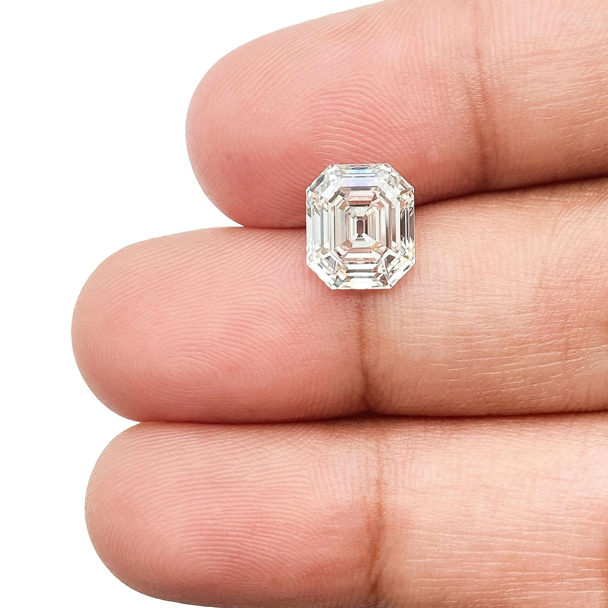 2.51ct | G/VVS2 Antique Emerald Shape Step Cut Lab Diamond (IGI)