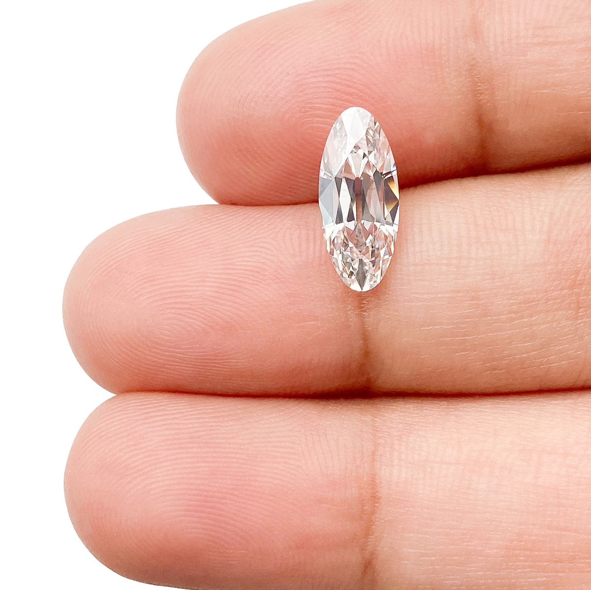 2.01ct | E/VVS2 Oval Shape Rose Cut Lab Diamond (IGI)