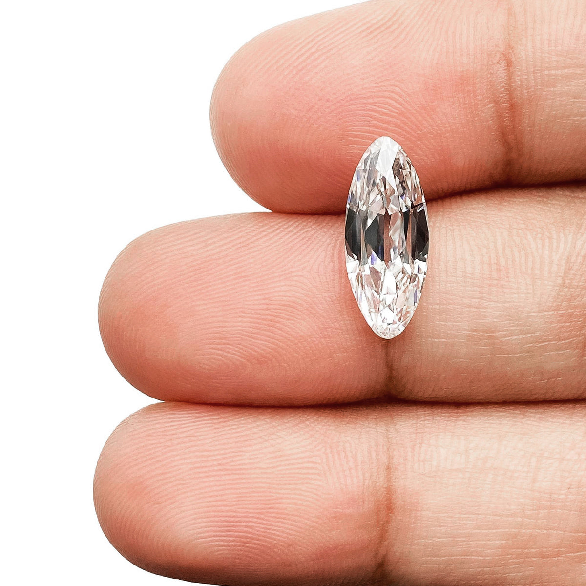 2.29ct | F/VVS2 Oval Old Mine Cut Lab Diamond (IGI)