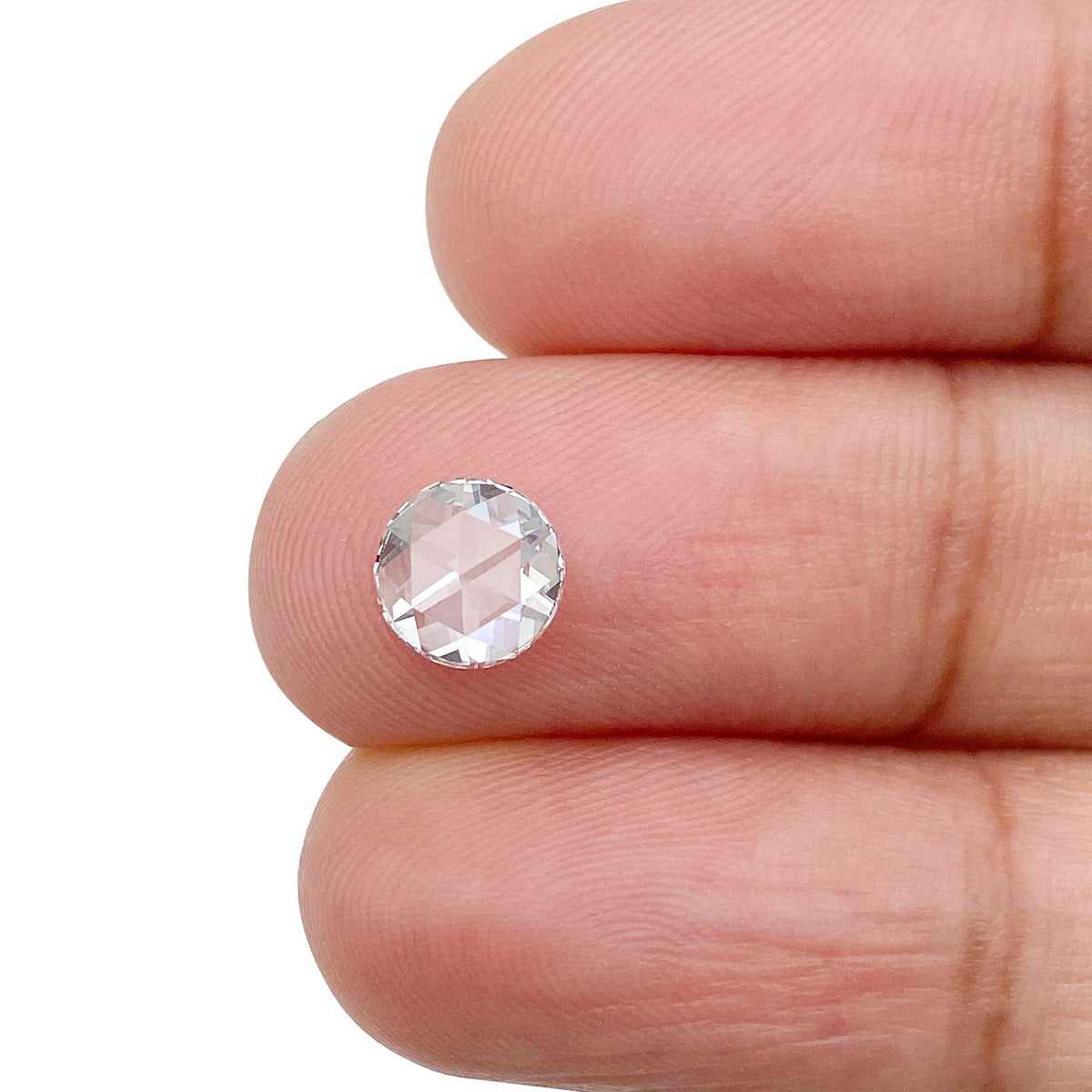 0.56ct | E/VS1 Round Shape Rose Cut Lab Diamond (IGI)