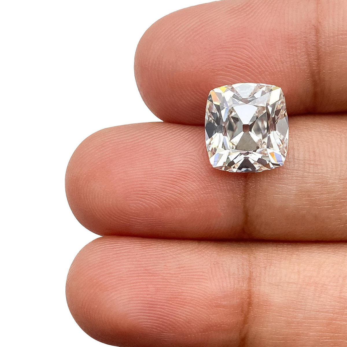 4.51ct | G/VS1 Cushion Shape Peruzzi Cut Lab Diamond (IGI)
