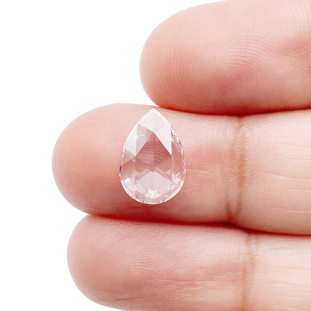 1.51ct | D/VS1 Pear Shape Rose Cut Lab Diamond (IGI)