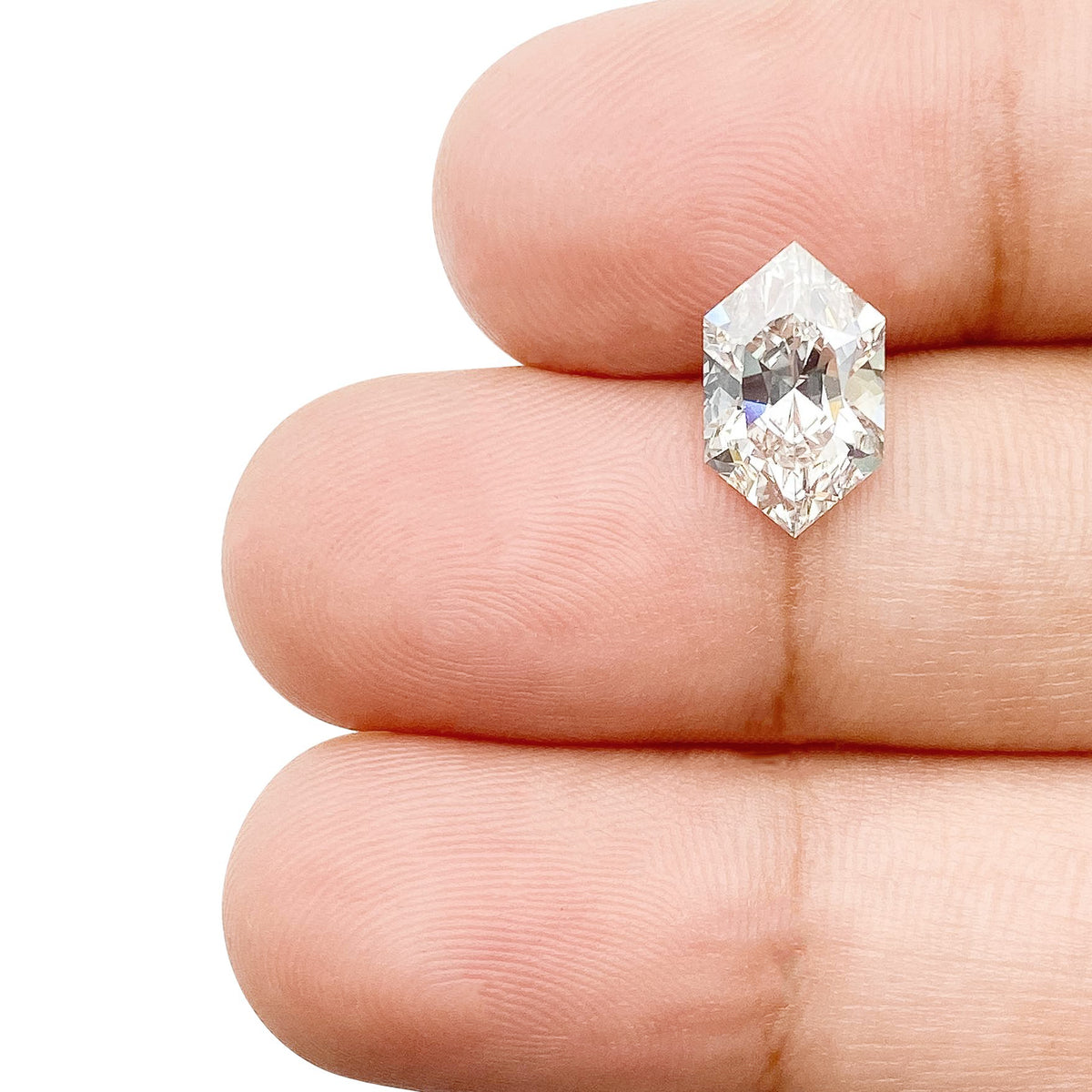 1.79ct | G/VS1 Hexagon Shape Brilliant Cut Lab Diamond (IGI)