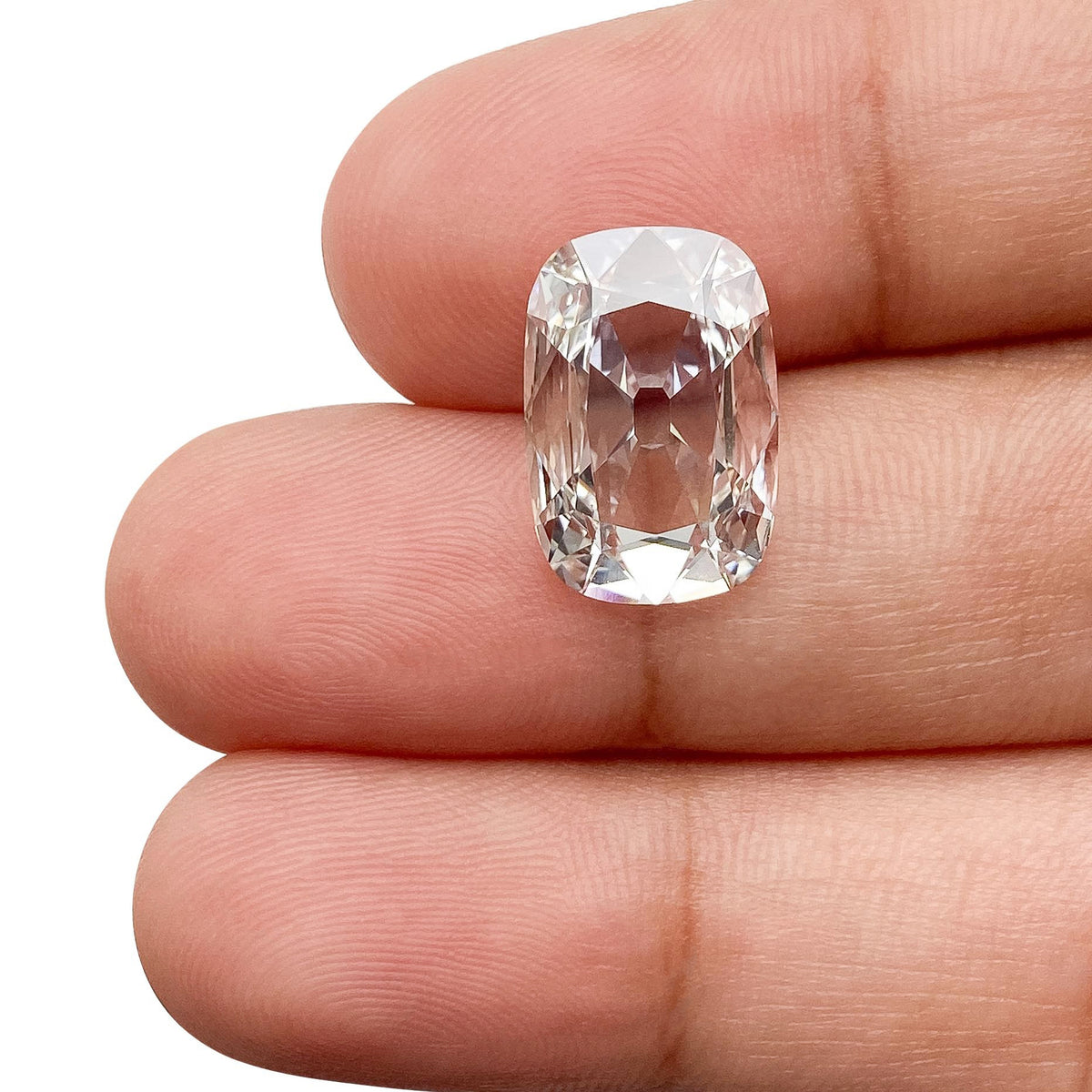 4.02ct | G/VVS2 Antique Cushion Shape Old Mine Cut Lab Diamond (IGI)