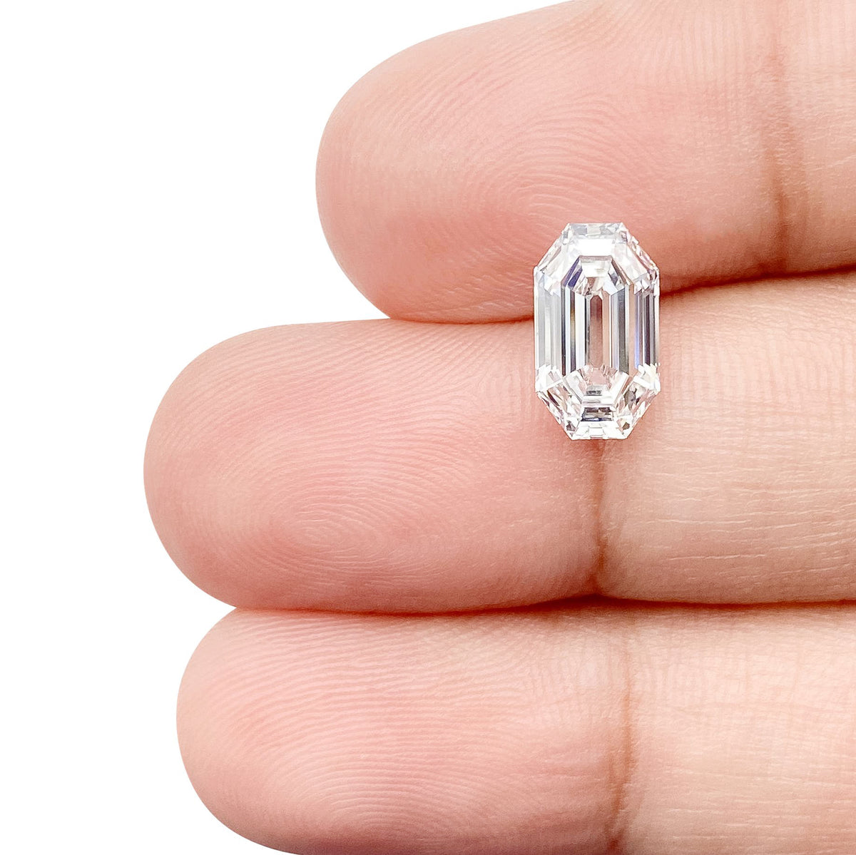 1.64ct | E/VS1 Octagon Shape Step Cut Lab Diamond (IGI)