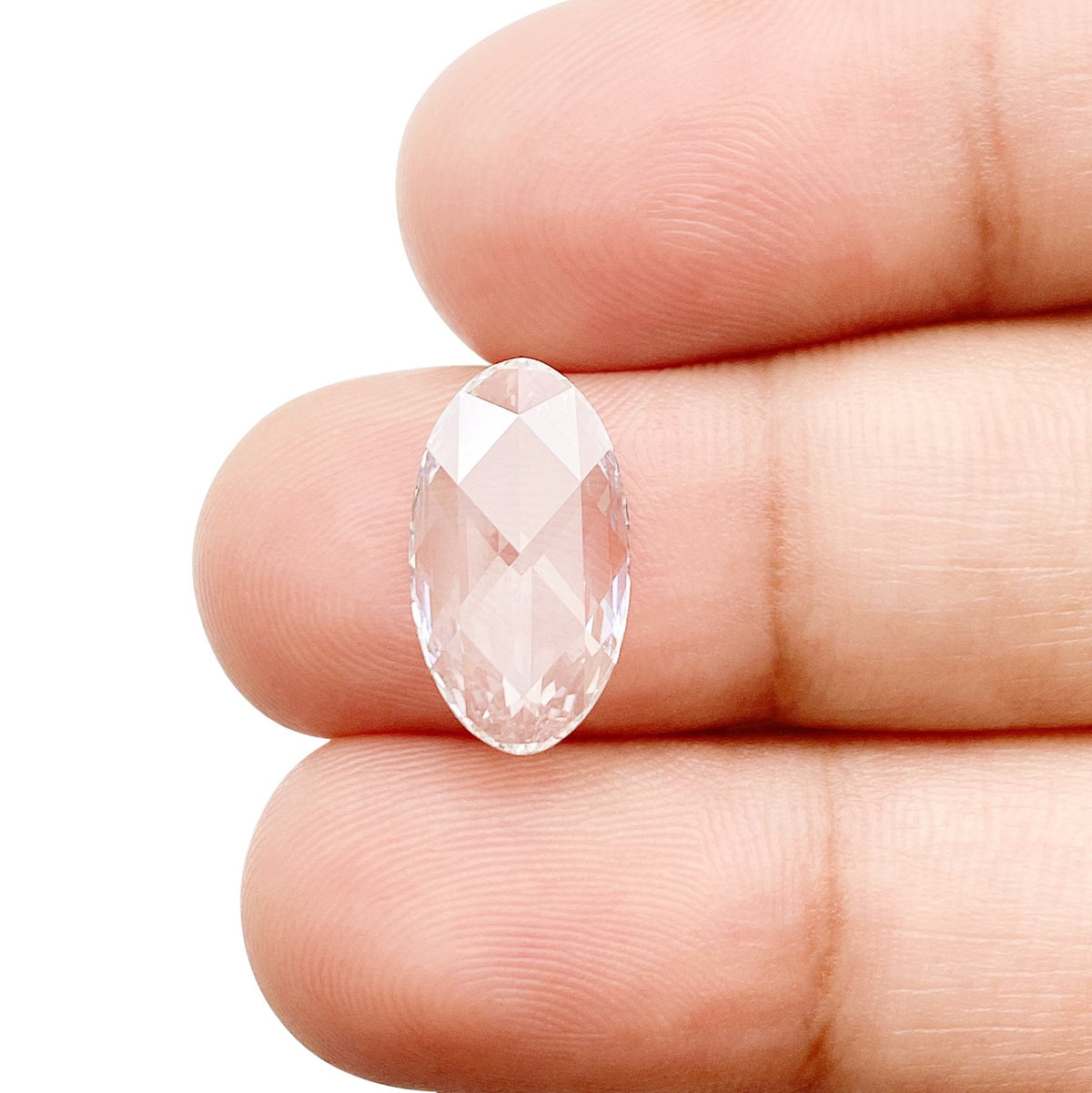1.82ct | E/VS2 Oval Shape Rose Cut Lab Diamond (IGI)