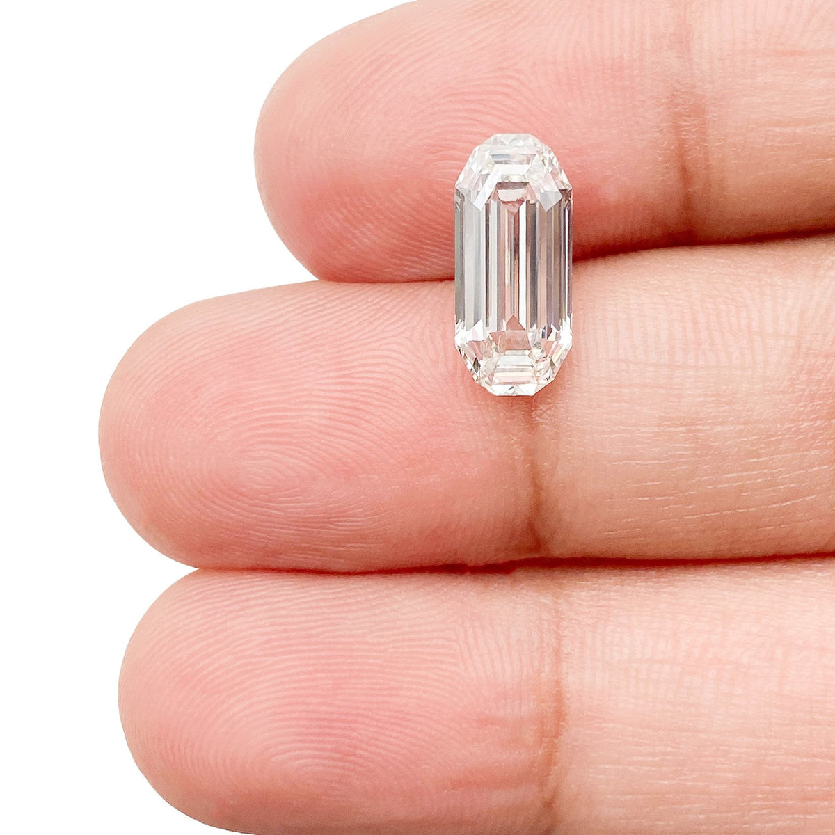 2.15ct | F/VS1 Octagon Shape Step Cut Lab Diamond (IGI)