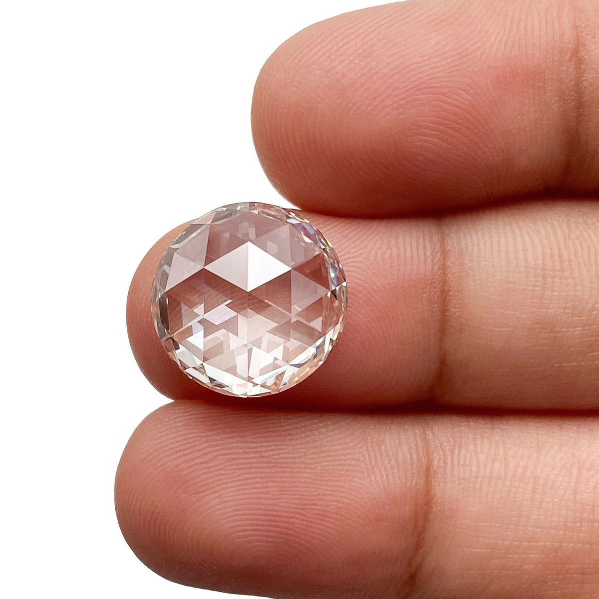 6.03ct | G/VS1 Round Shape Rose Cut Lab Diamond (IGI)