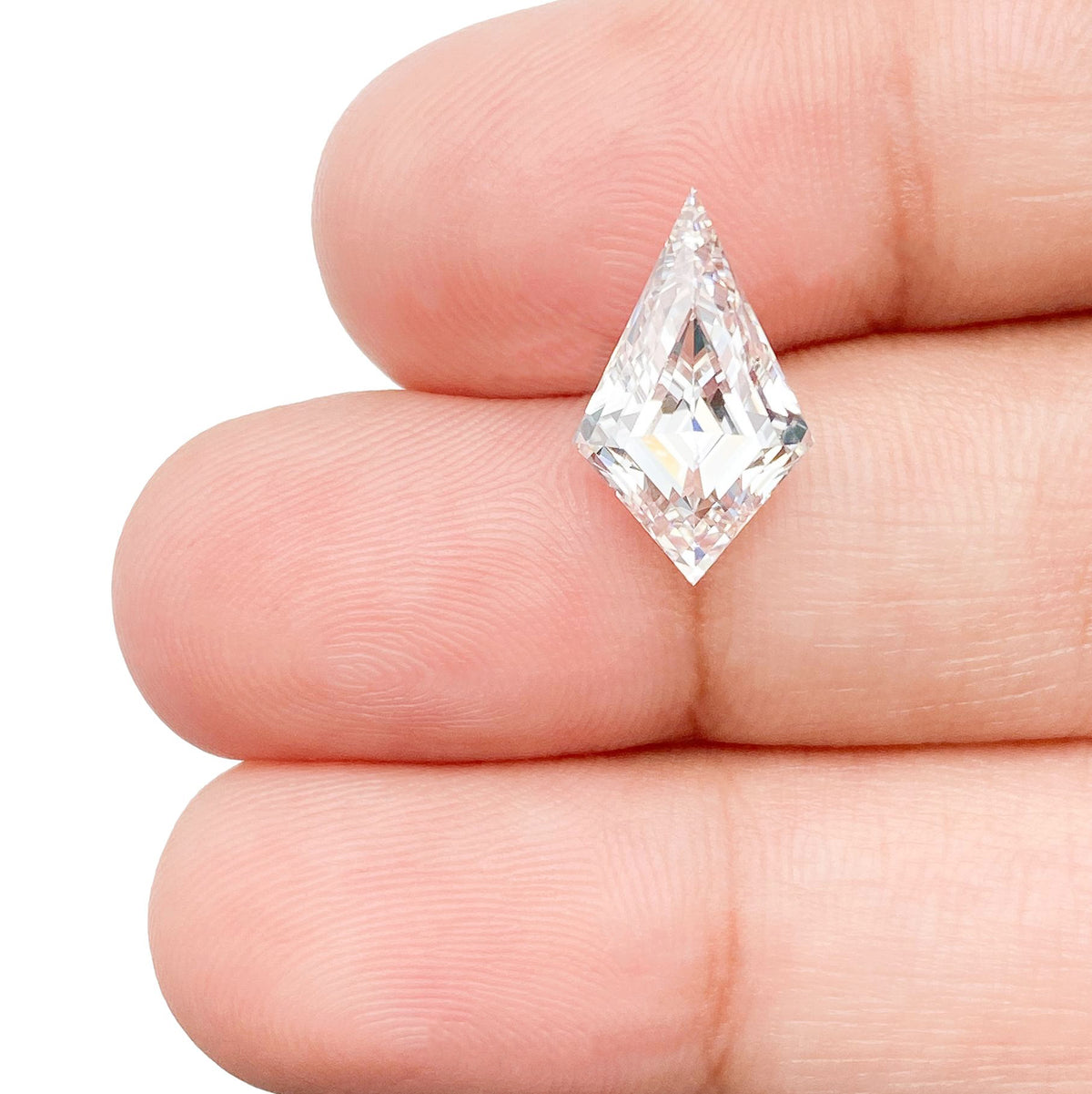 2.95ct | E/VS1 Kite Shape Step Cut Lab Diamond (IGI)